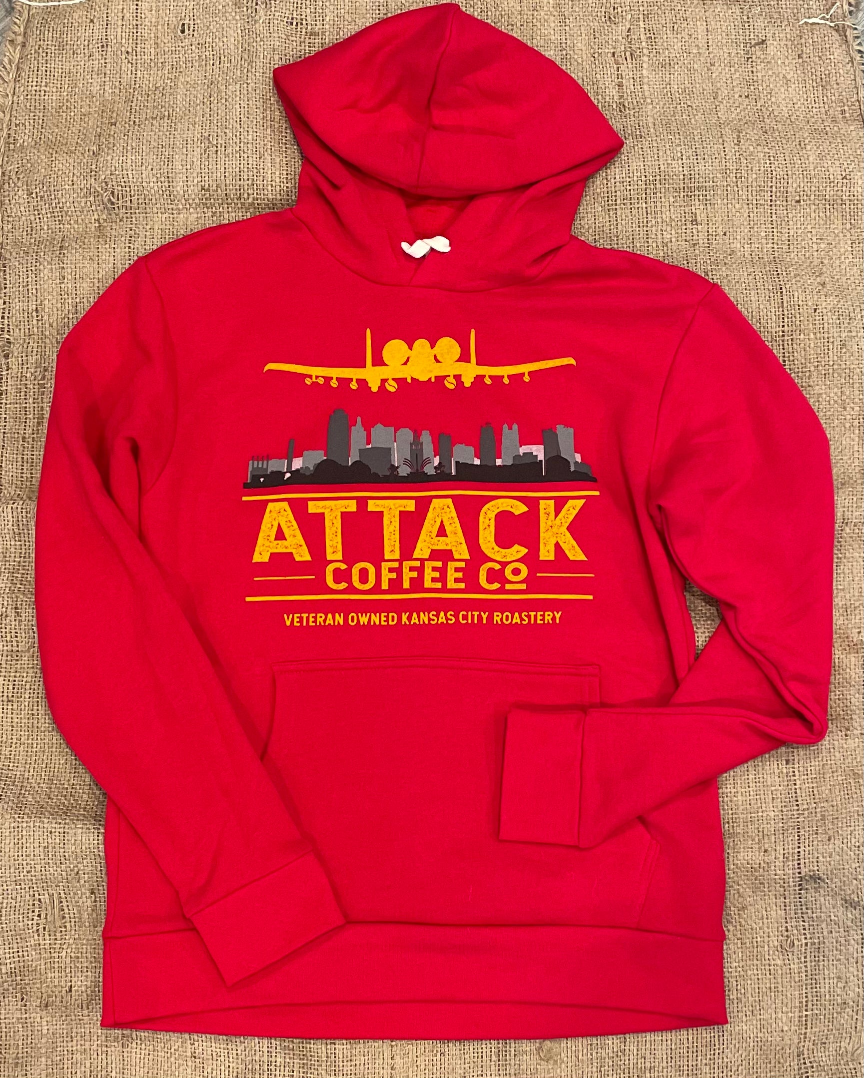 Attack Coffee KC Skyline Hoodie Attack Coffee Company