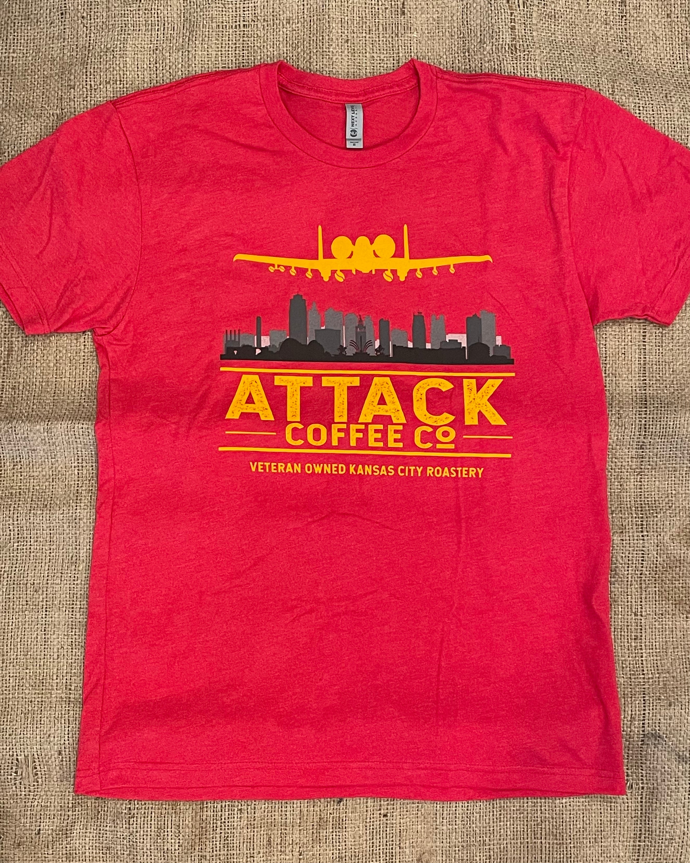 Attack Coffee KC Skyline Tshirt Attack Coffee Company