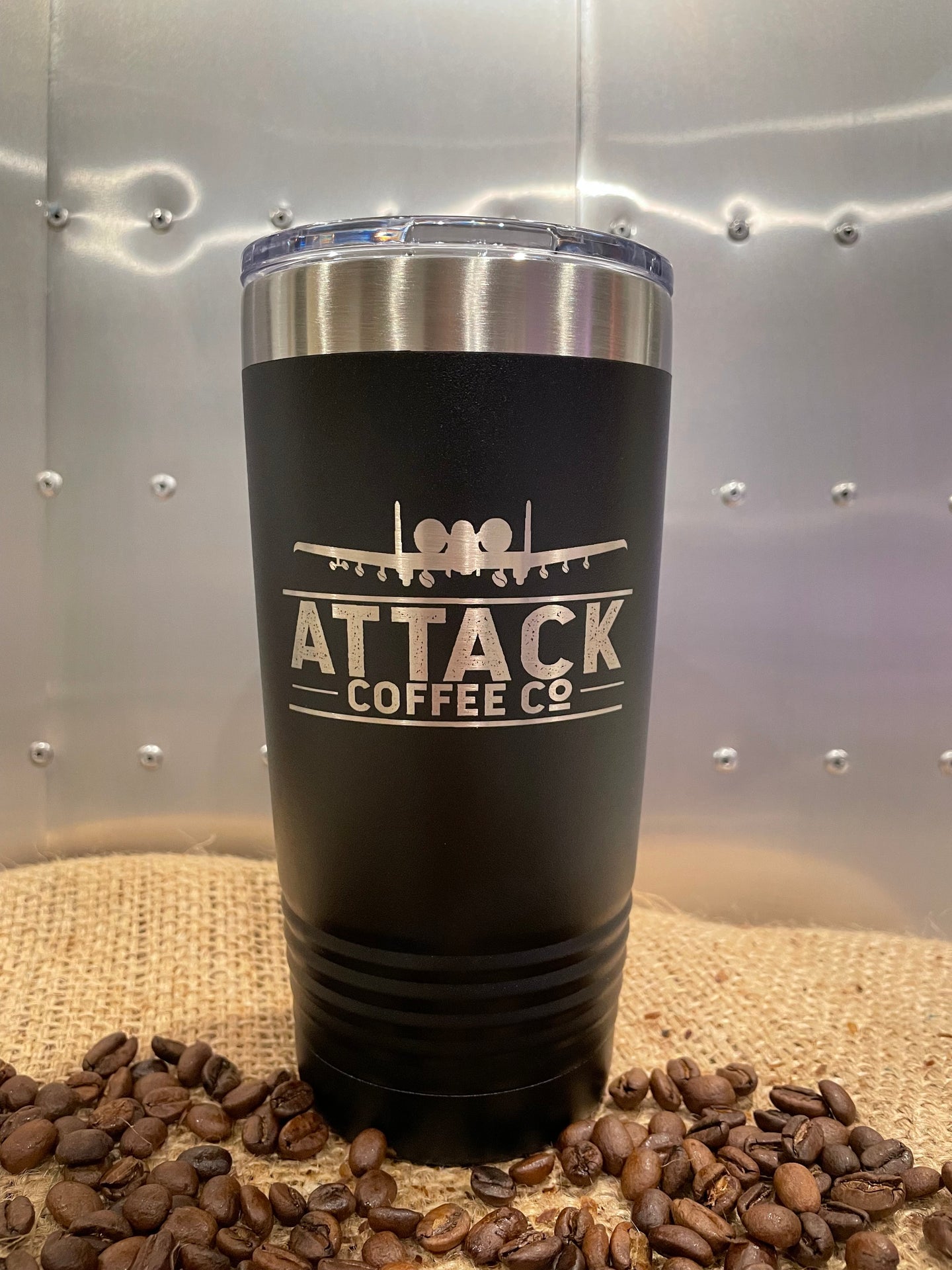 Attack Coffee 20oz Polar Tumbler
